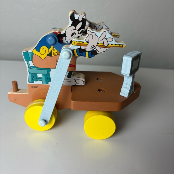 Disney Mickey and friends the band concert disney 100 decades wooden pull toy - Picture 15 of 16